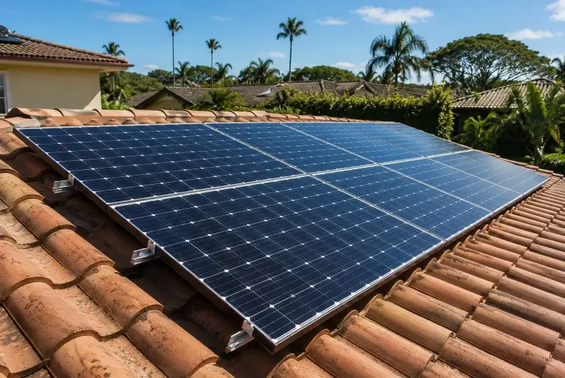 Installation de panneaux solaires à Saint-Ferréol-Trente-Pas